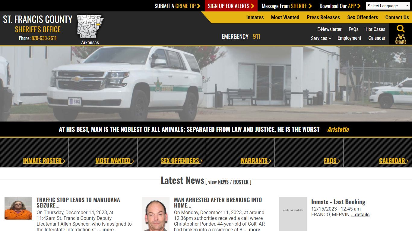 St. Francis County Sheriff AR